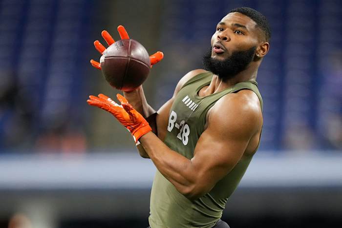 Clemson Tigers linebacker Trenton Simpson at 2023 NFL Scouting Combine